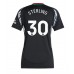 Maillot de foot Arsenal Raheem Sterling #30 Extérieur vêtements Femmes 2024-25 Manches Courtes